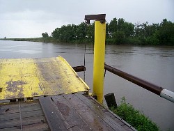 Custom Built Barge Dock Loading Ramp